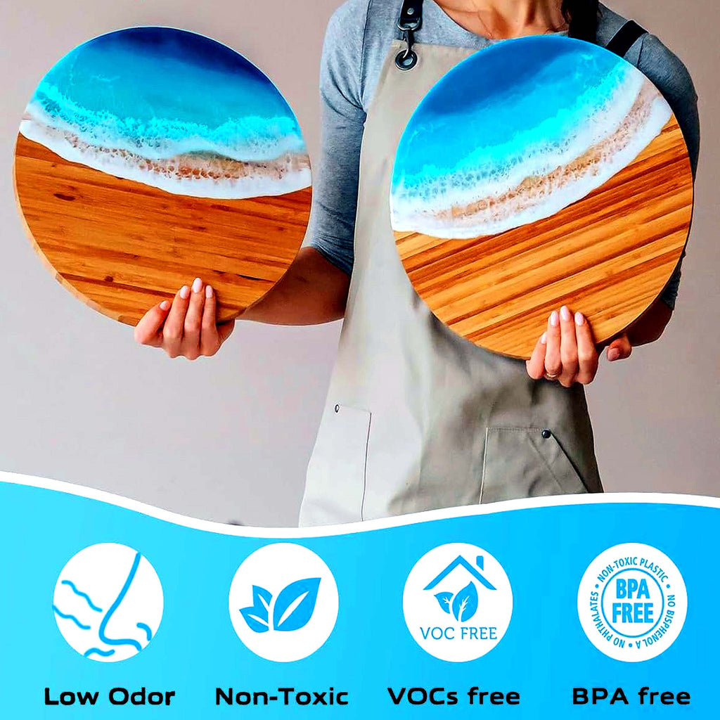 ✨ Auraacemi Crystal Clear Art Resin Epoxy (2:1 Ratio) ✨