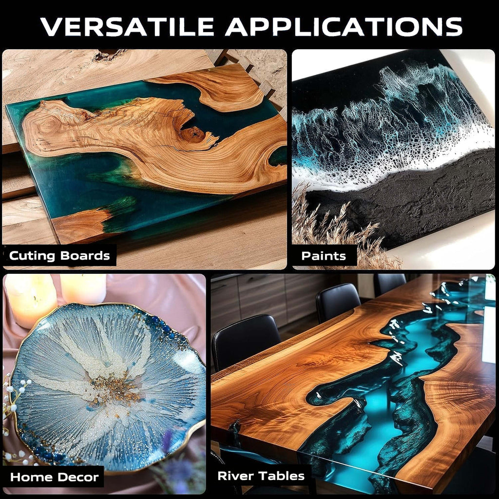 ✨ Auraacemi Crystal Clear Art Resin Epoxy (2:1 Ratio) ✨