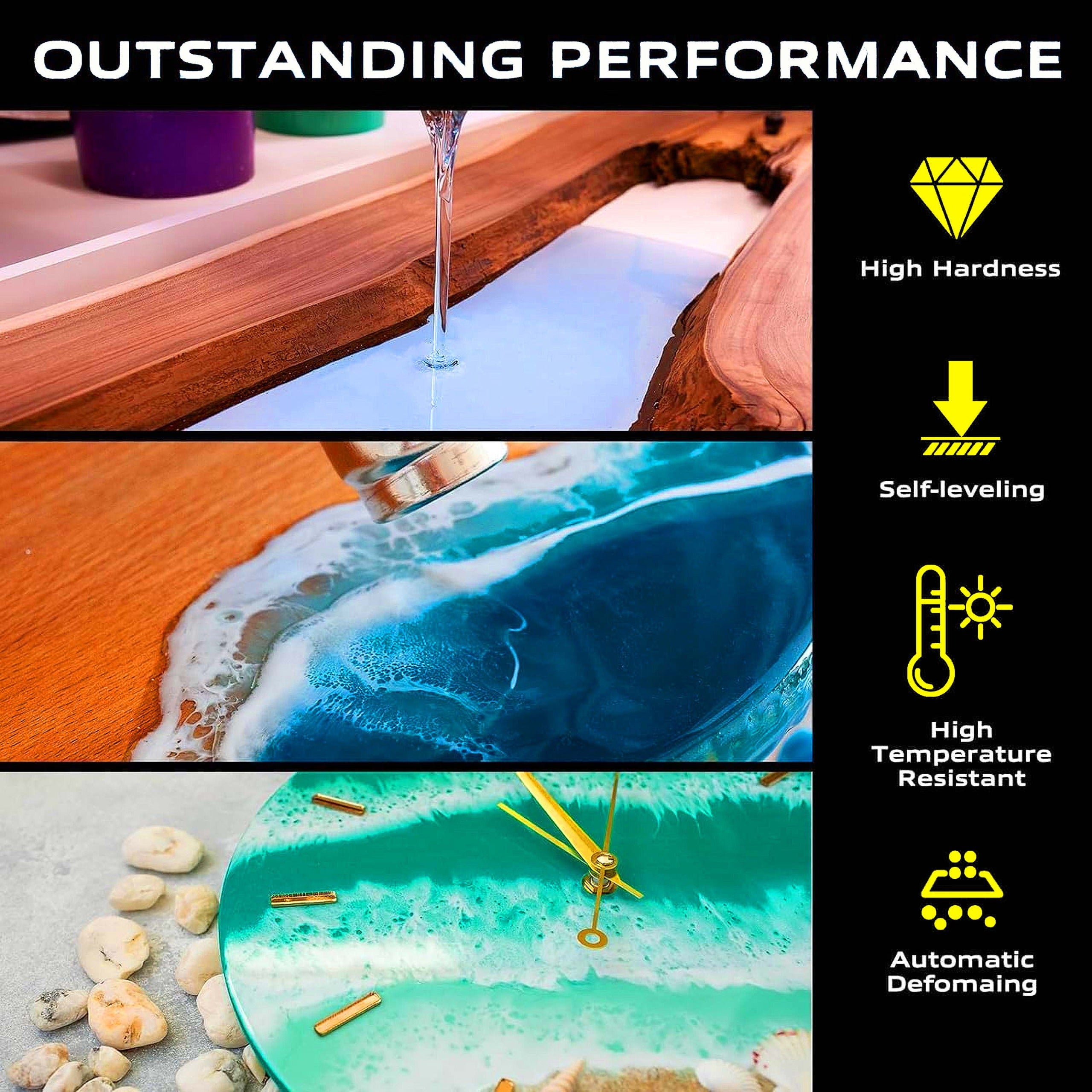 ✨ Auraacemi Crystal Clear Art Resin Epoxy (2:1 Ratio) ✨